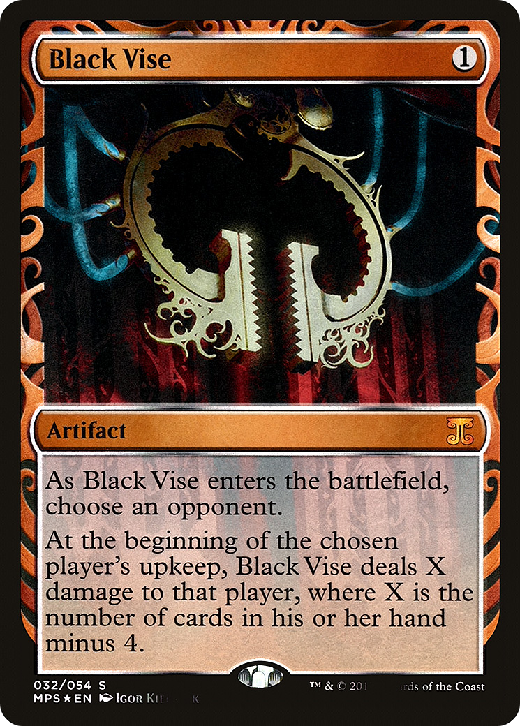 Black Vise (MPS-032) [Kaladesh Inventions] Foil