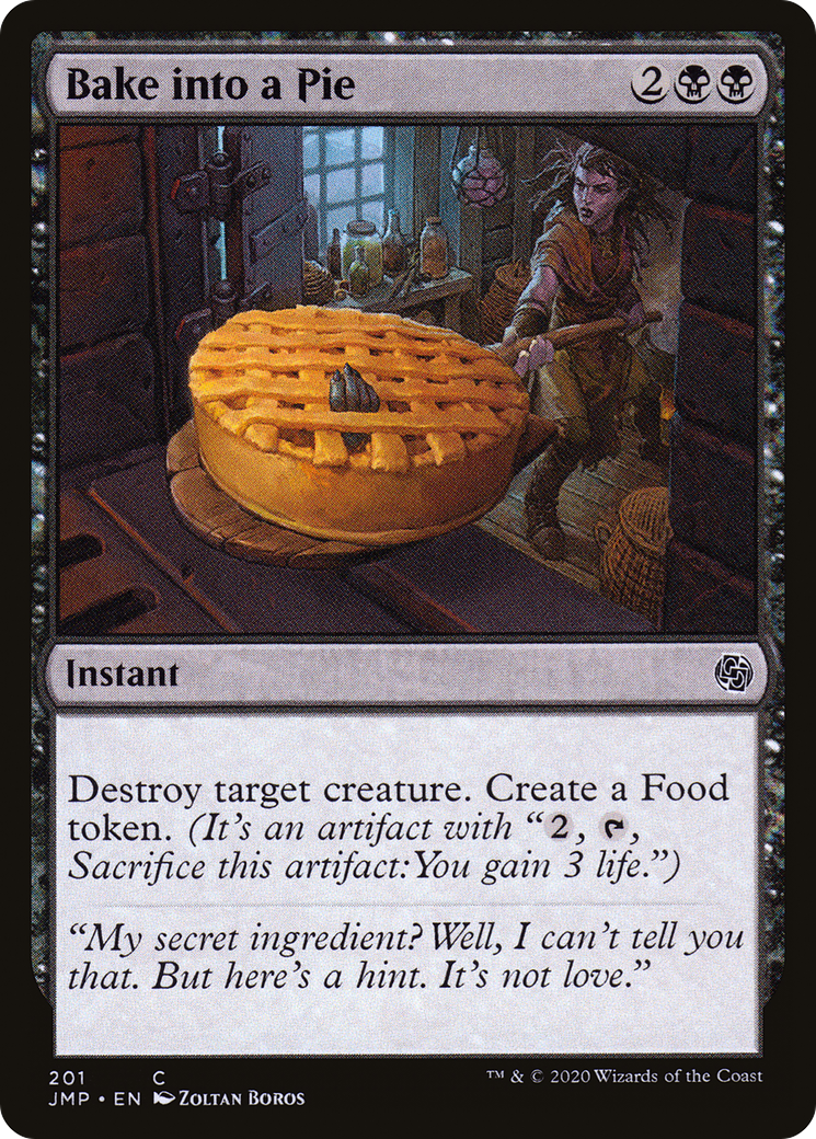 Bake into a Pie (JMP-201) [Jumpstart]
