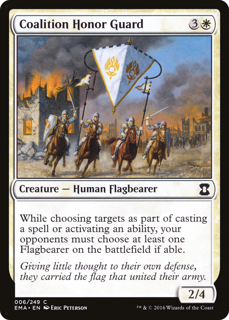 Coalition Honor Guard (EMA-006) [Eternal Masters] Foil