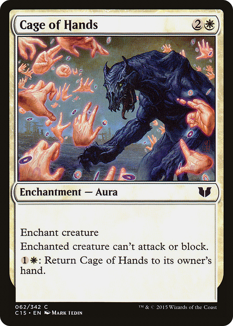 Cage of Hands (C15-062) [Commander 2015]