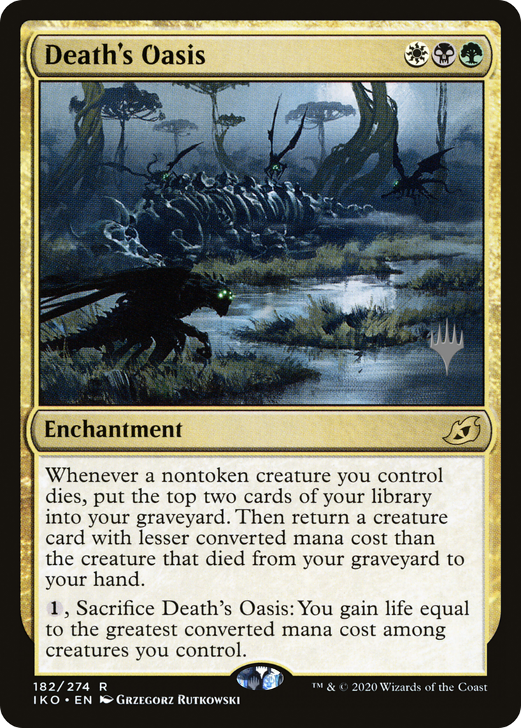 Death's Oasis (PPIKO-182) [Promo Pack: Ikoria: Lair of Behemoths Promos]