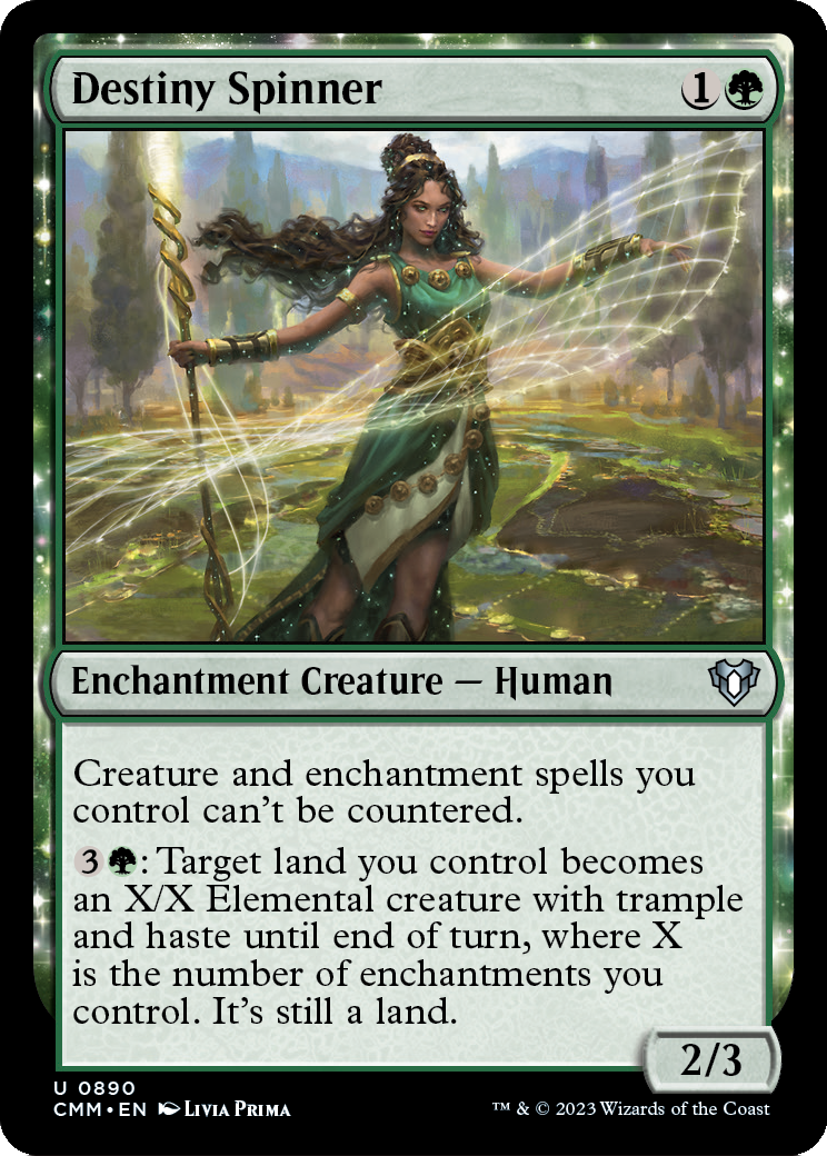 Destiny Spinner (CMM-890) [Commander Masters]