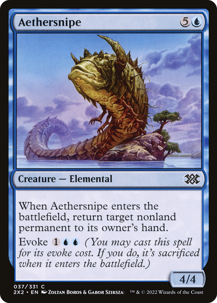 Aethersnipe (2X2-037) [Double Masters 2022] Foil