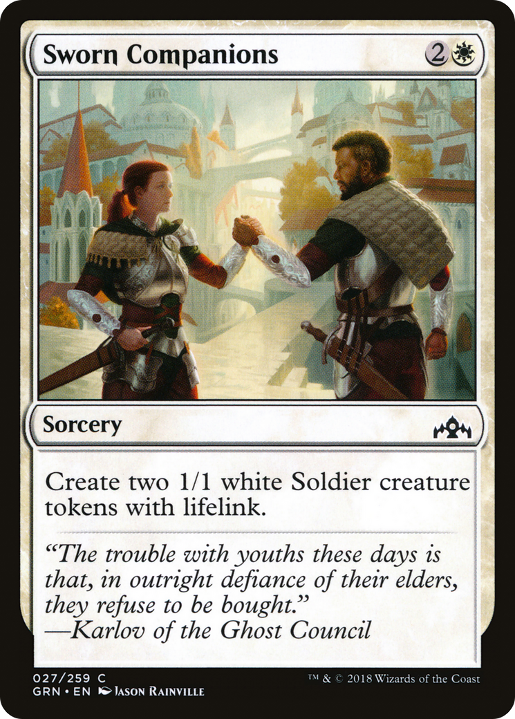 Sworn Companions (GRN-027) [Guilds of Ravnica]