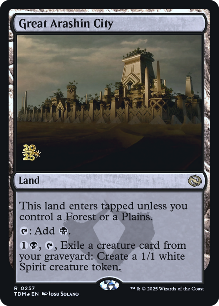 Great Arashin City (PRE-257) [Prerelease Cards] Foil
