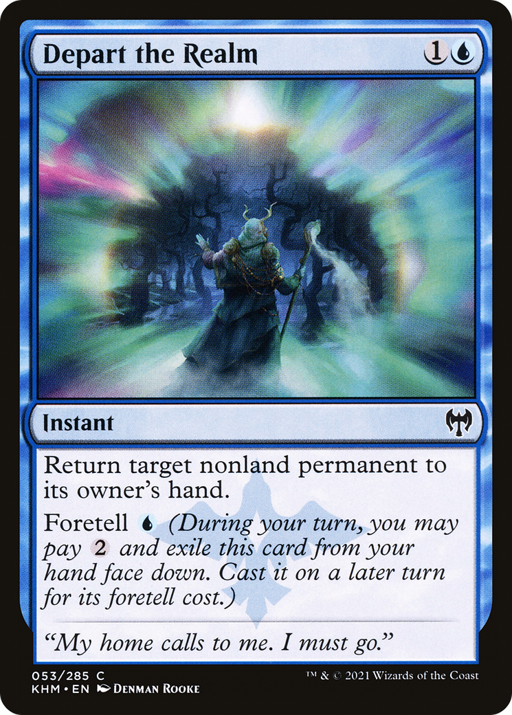 Depart the Realm (KHM-053) [Kaldheim]