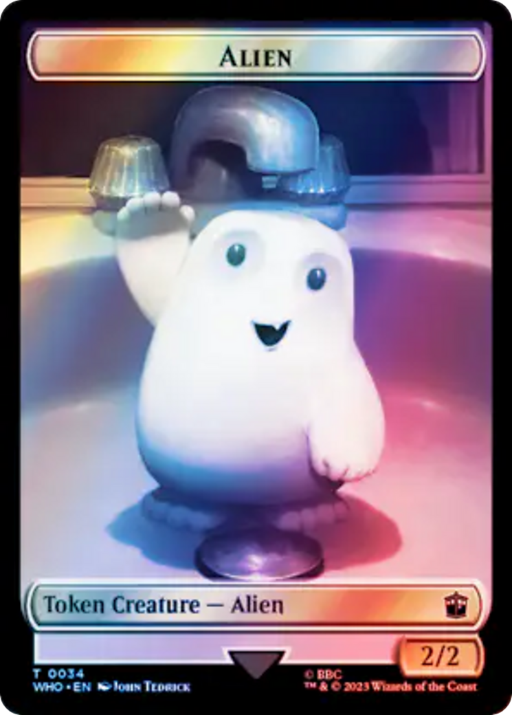 Alien (TWHO-034) [Doctor Who Tokens] Foil