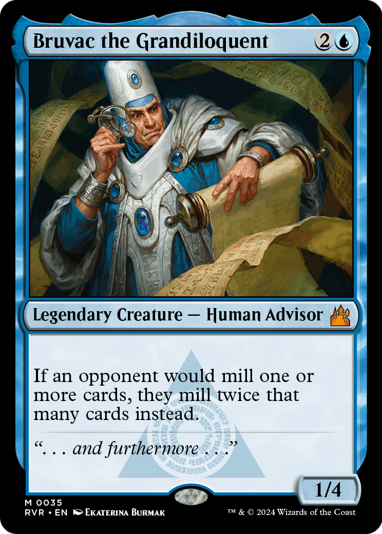 Bruvac the Grandiloquent (RVR-035) [Ravnica Remastered]