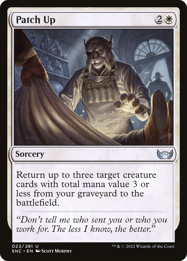 Patch Up (SNC-023) [Streets of New Capenna] Foil