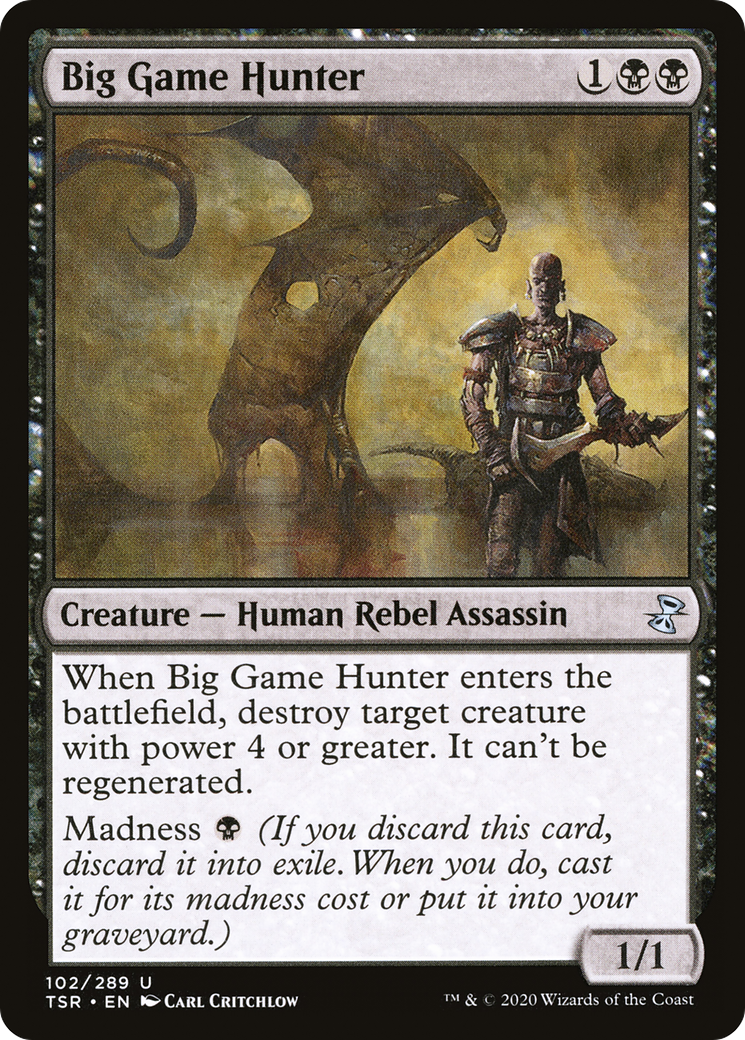 Big Game Hunter (TSR-102) [Time Spiral Remastered] Foil
