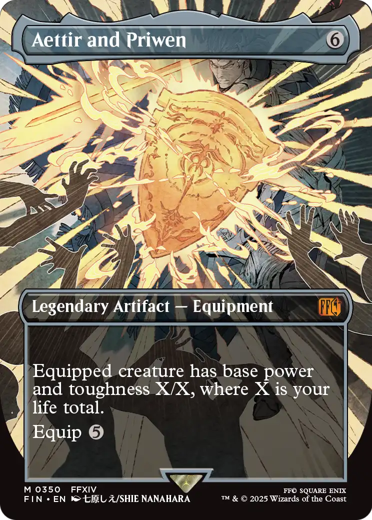 Aettir and Priwen (Borderless) (FIN-350) [FINAL FANTASY] Foil