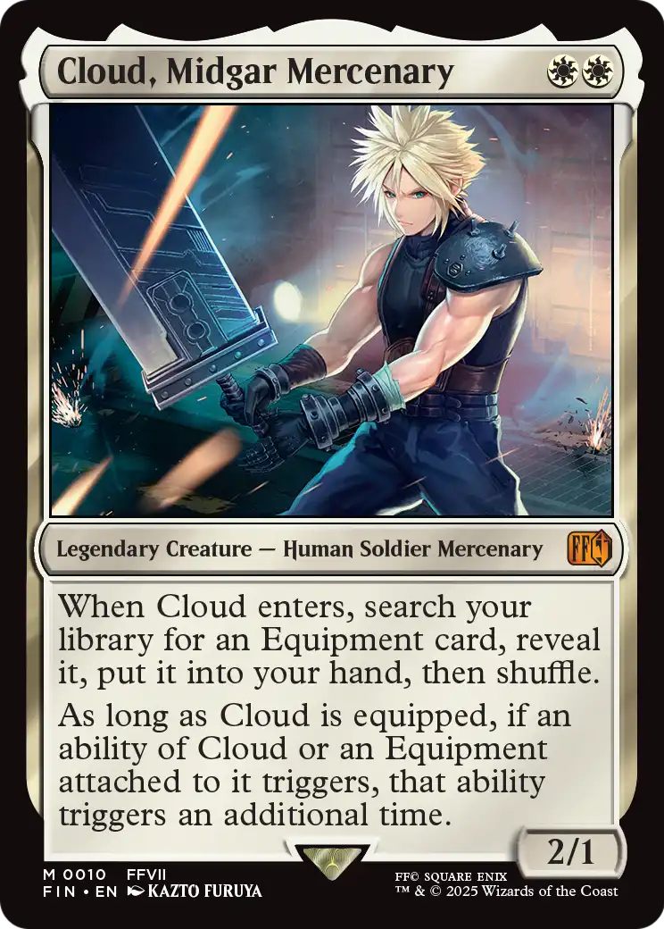 Cloud, Midgar Mercenary (FIN-010) [FINAL FANTASY]