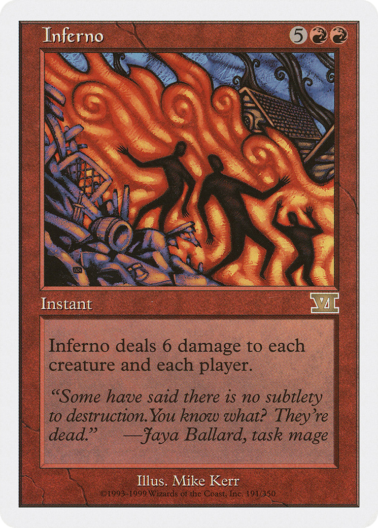 Inferno (6ED-191) [Classic Sixth Edition]