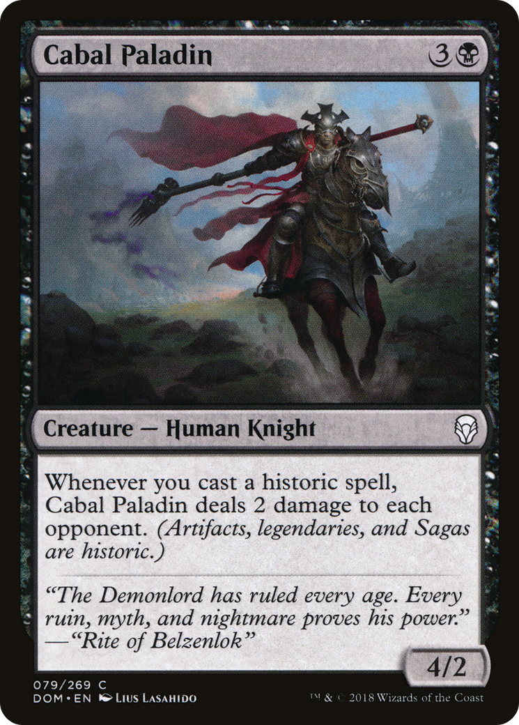Cabal Paladin (DOM-079) [Dominaria] Foil