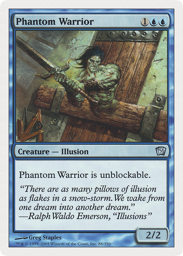 Phantom Warrior (9ED-088) [9th Edition]