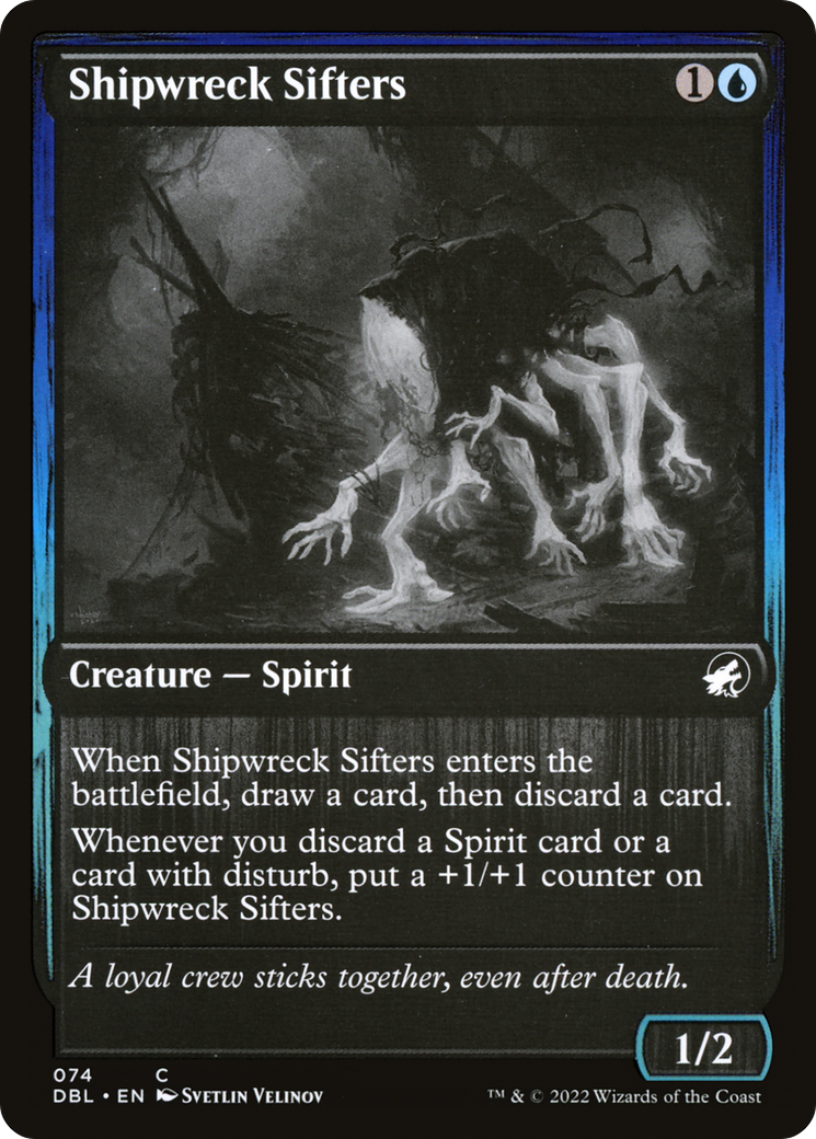 Shipwreck Sifters (DBL-074) [Innistrad: Double Feature] Foil