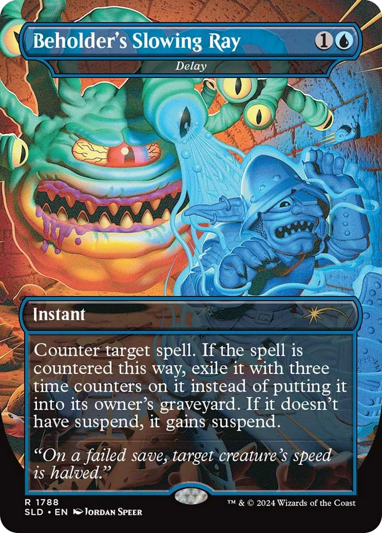 Delay (SLD-1788) (Borderless) [Secret Lair Drop] Foil
