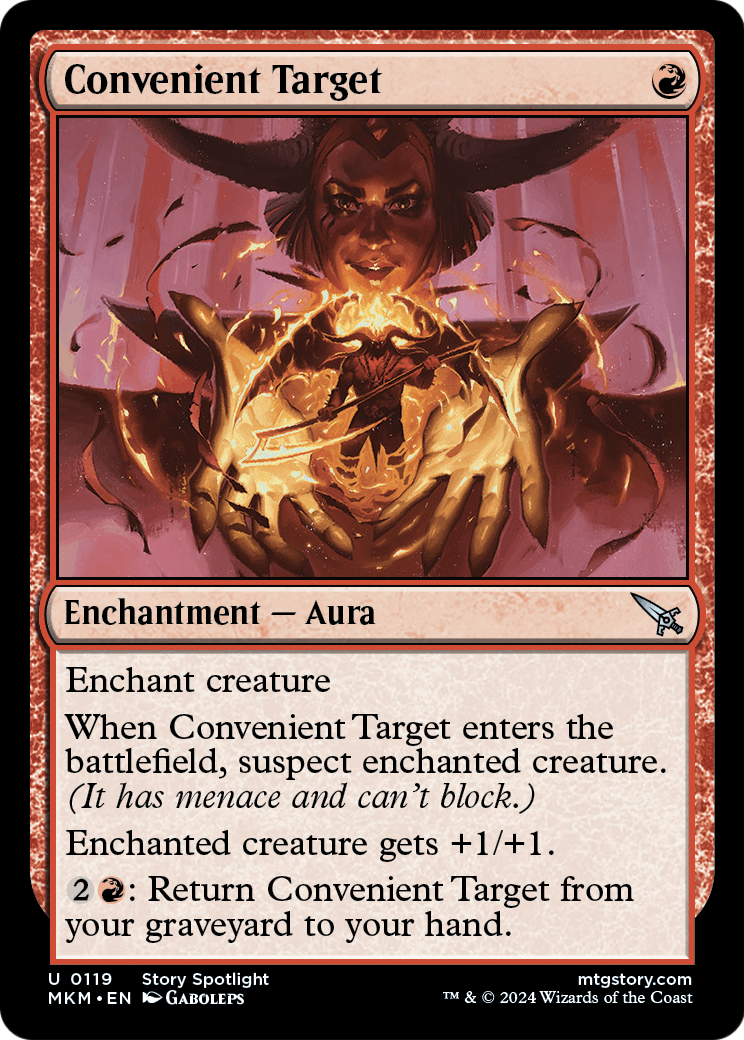 Convenient Target (MKM-119) [Murders at Karlov Manor]
