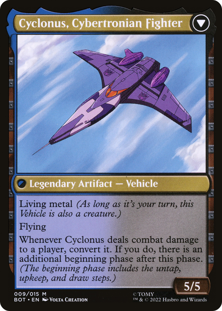 Cyclonus, the Saboteur (BOT-009) [Transformers] Foil