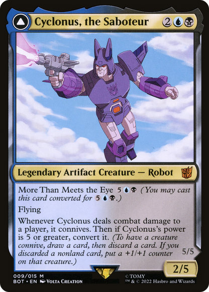 Cyclonus, the Saboteur (BOT-009) [Transformers] Foil