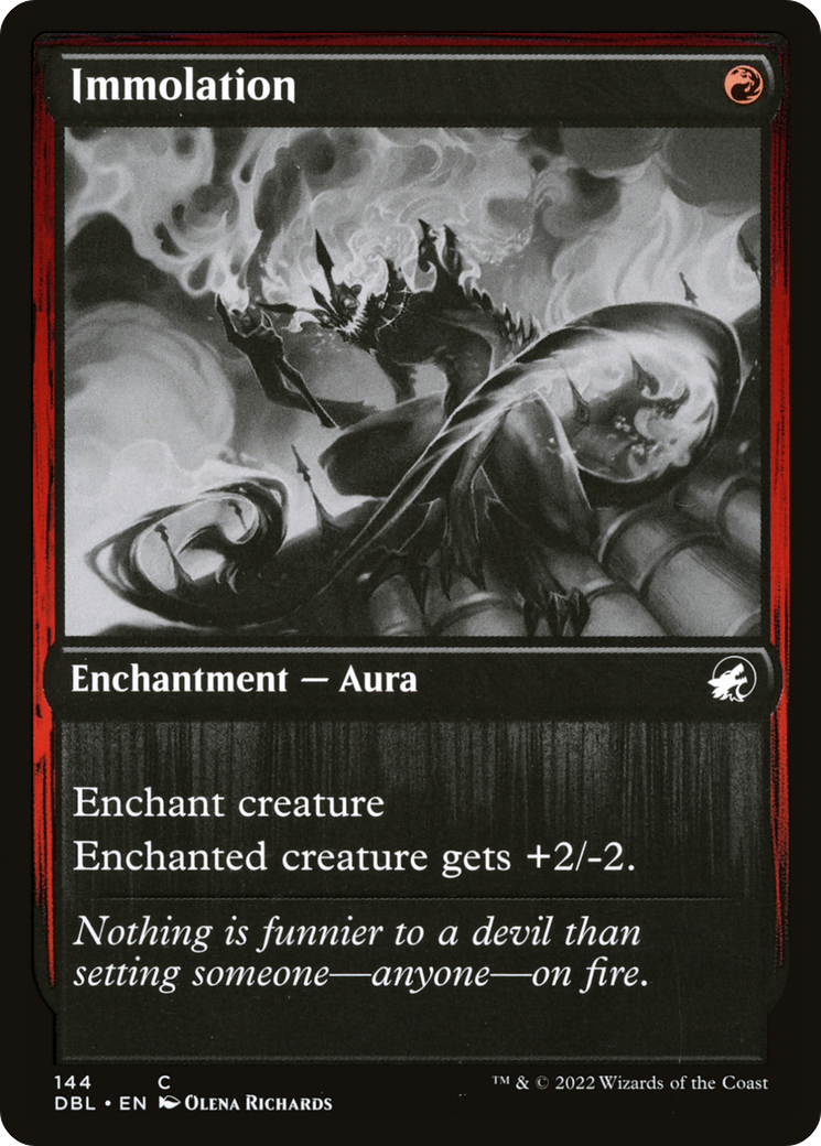 Immolation (DBL-144) [Innistrad: Double Feature]