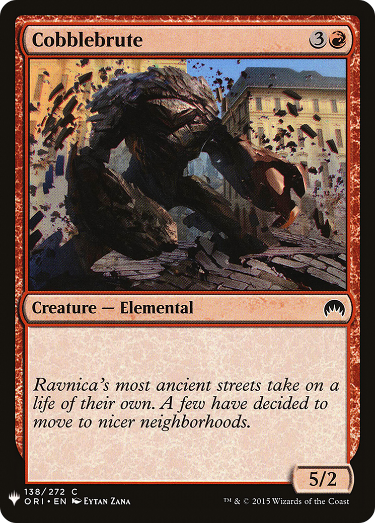 Cobblebrute (LIST-ORI-138) [The List]