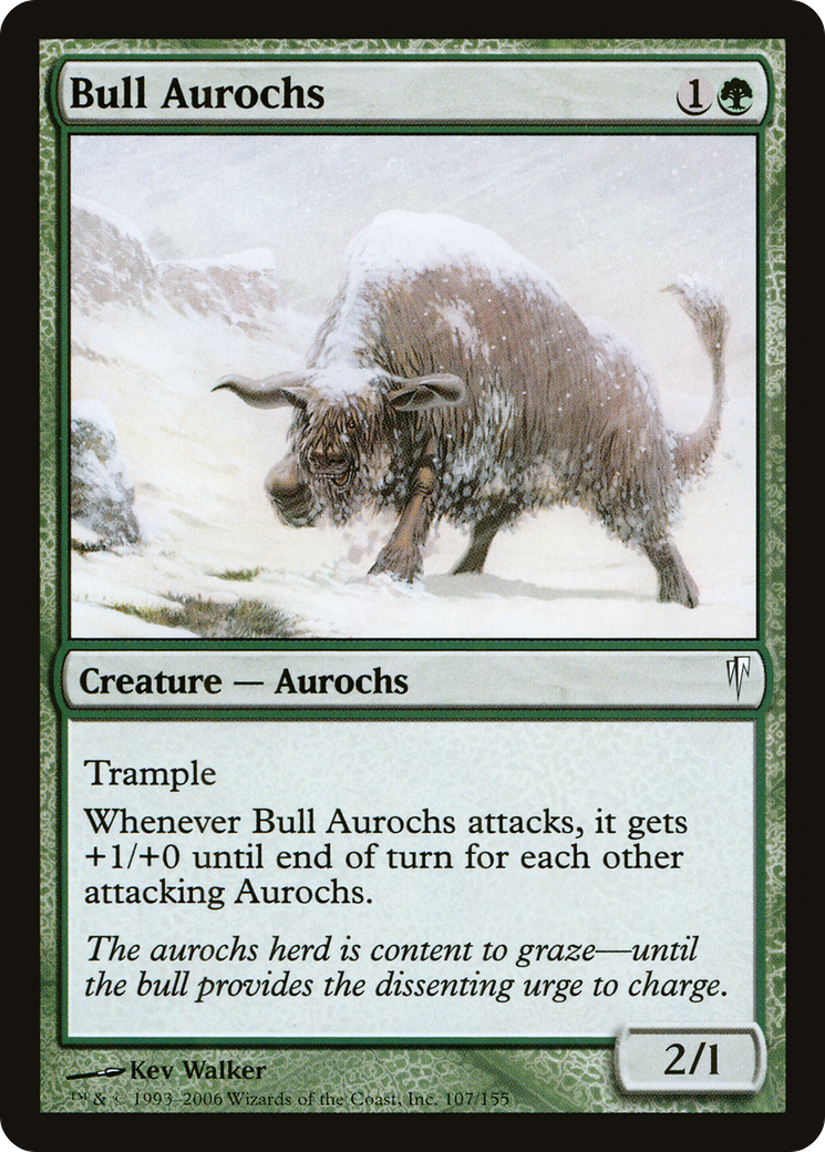 Bull Aurochs (CSP-107) [Coldsnap]