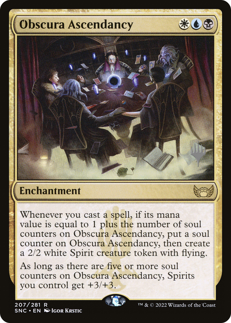 Obscura Ascendancy (PPSNC-207) [Promo Pack: Streets of New Capenna Promos] Foil