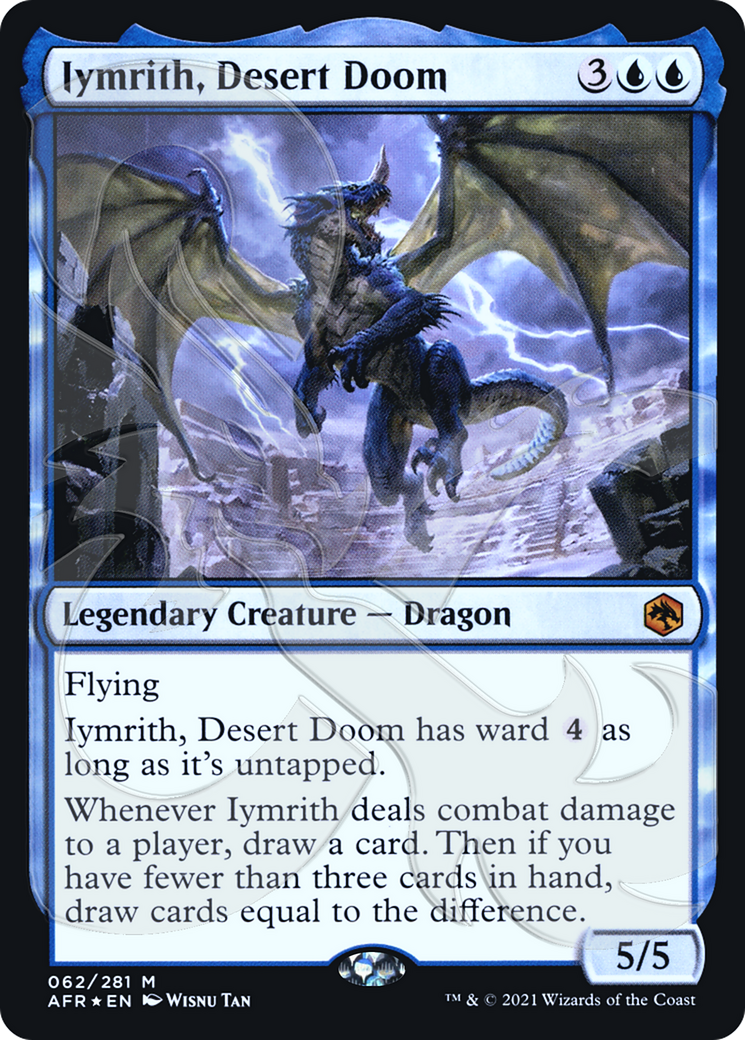 Iymrith, Desert Doom (AFR&-062) [Adventures in the Forgotten Realms Promos] Foil