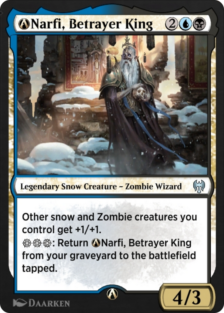 A-Narfi, Betrayer King (KHM-A-224) [Kaldheim]