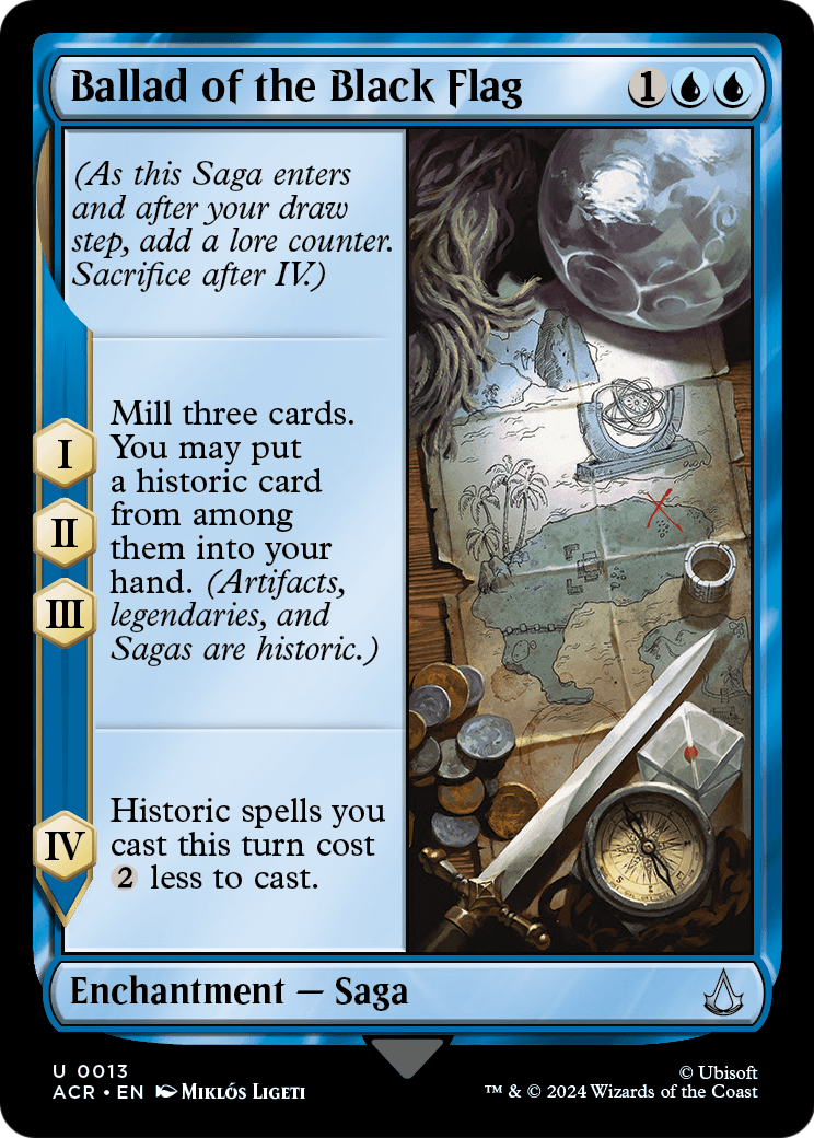 Ballad of the Black Flag (ACR-013) [Assassin's Creed] Foil