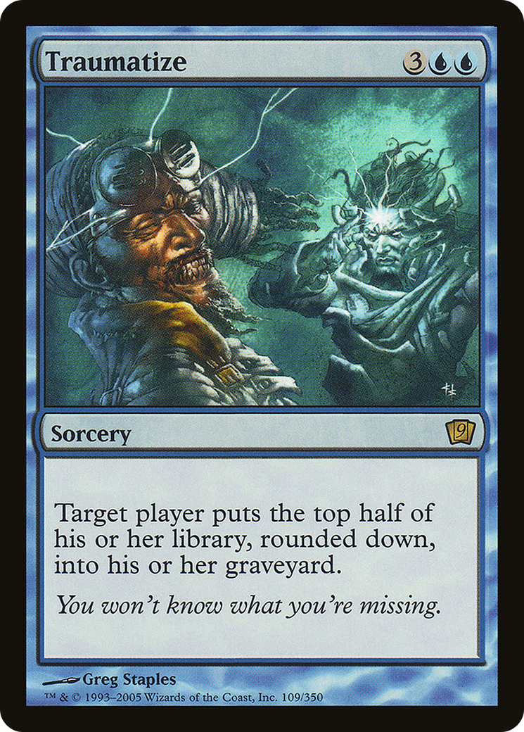 Traumatize (9ED-109) [9th Edition] Foil