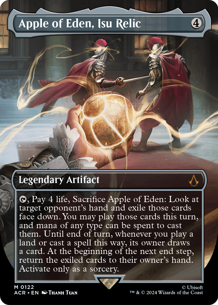 Apple of Eden, Isu Relic (Borderless) (ACR-122) [Assassin's Creed]