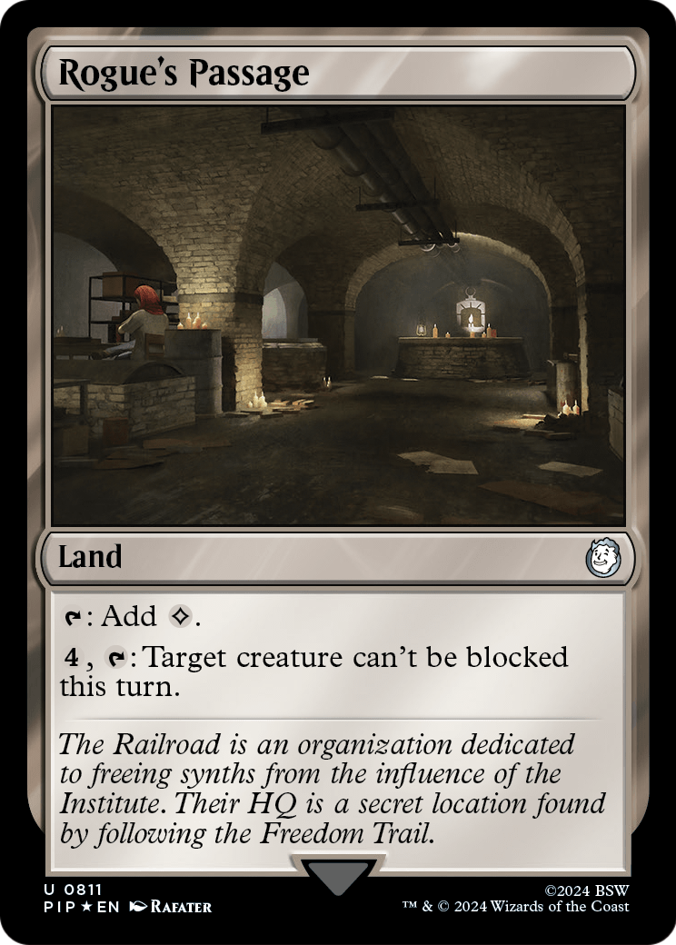 Rogue's Passage (Surge Foil) (PIP-811) [Fallout] Foil