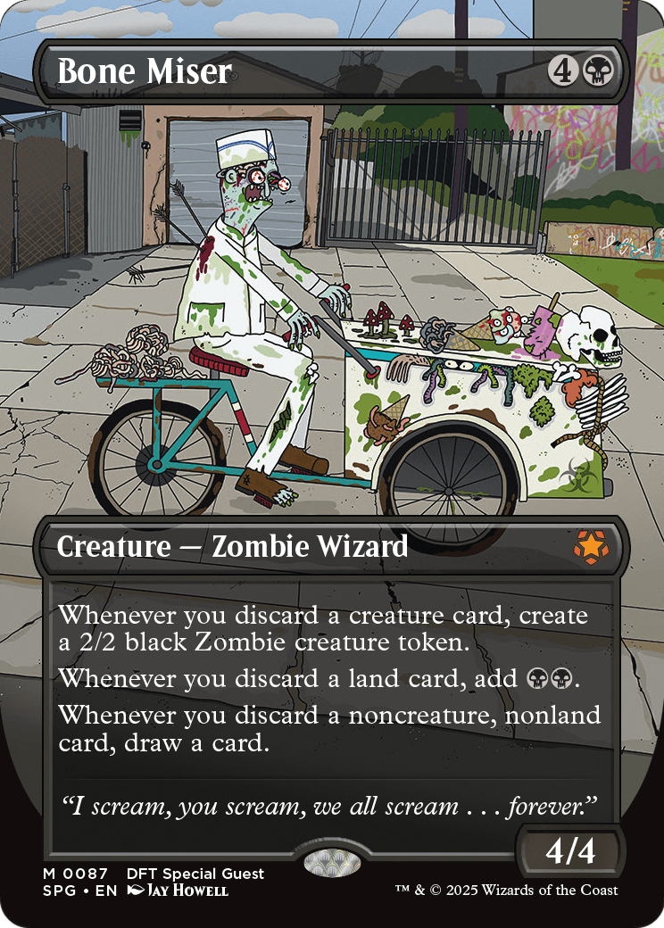 Bone Miser (Borderless) (SPG-087) [Special Guests] Foil
