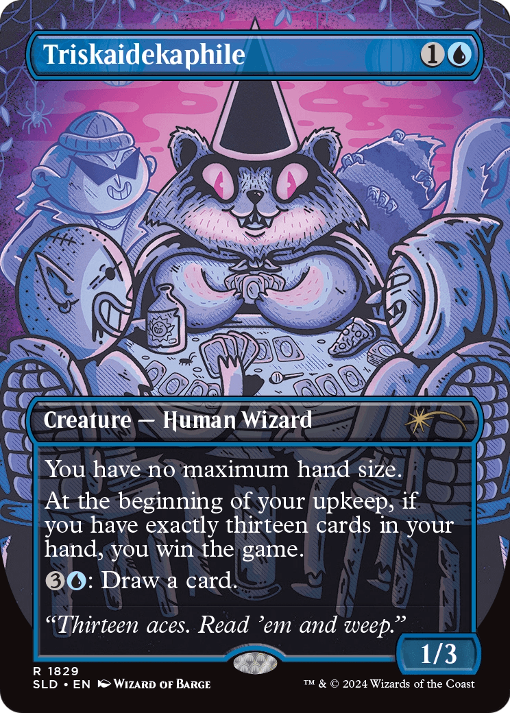 Triskaidekaphile (SLD-1829) (Borderless) [Secret Lair Drop] Foil