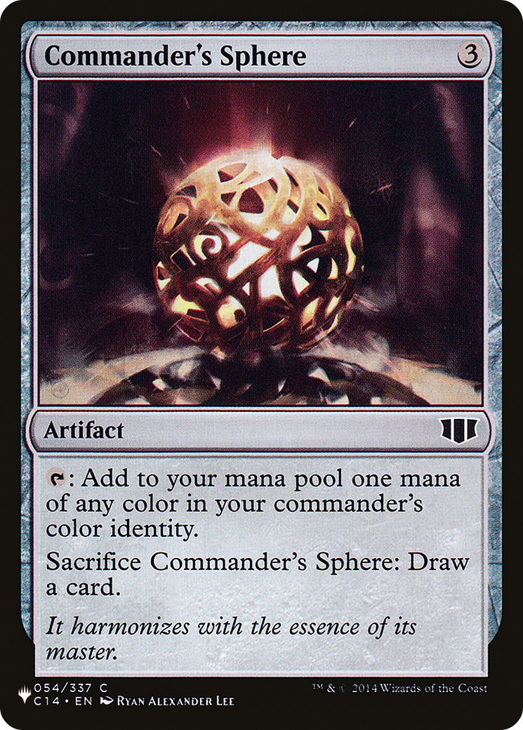 Commander's Sphere (LIST-C14-54) [The List]