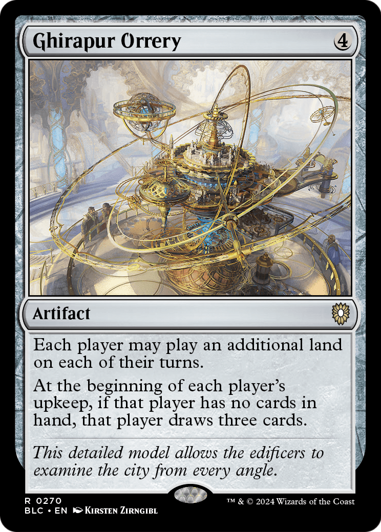 Ghirapur Orrery (BLC-270) [Bloomburrow Commander]