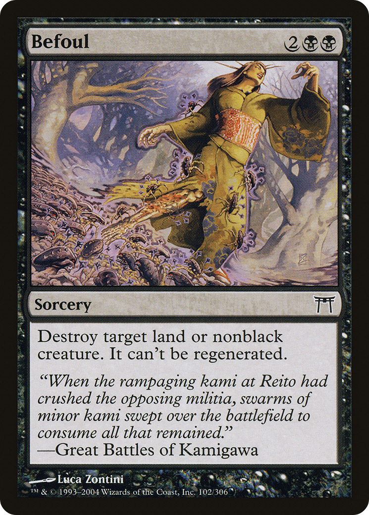 Befoul (CHK-102) [Champions of Kamigawa]