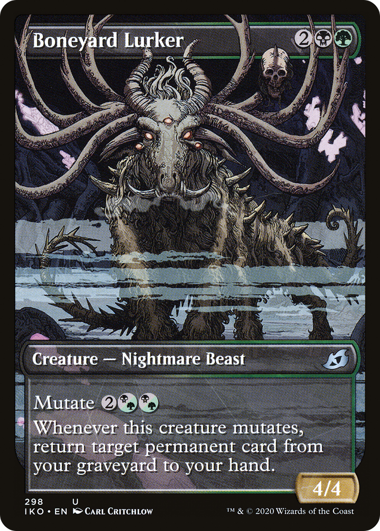 Boneyard Lurker (Showcase) (IKO-298) [Ikoria: Lair of Behemoths]