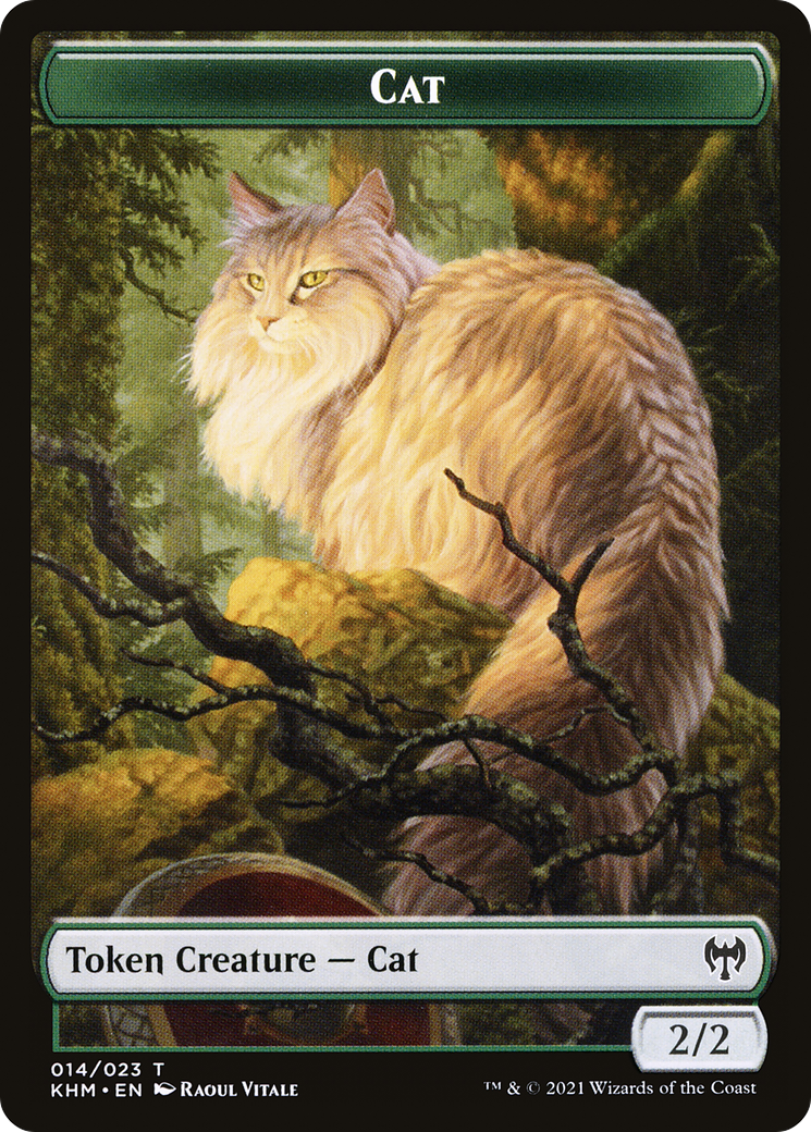 Cat (TKHM-014) [Kaldheim Tokens]
