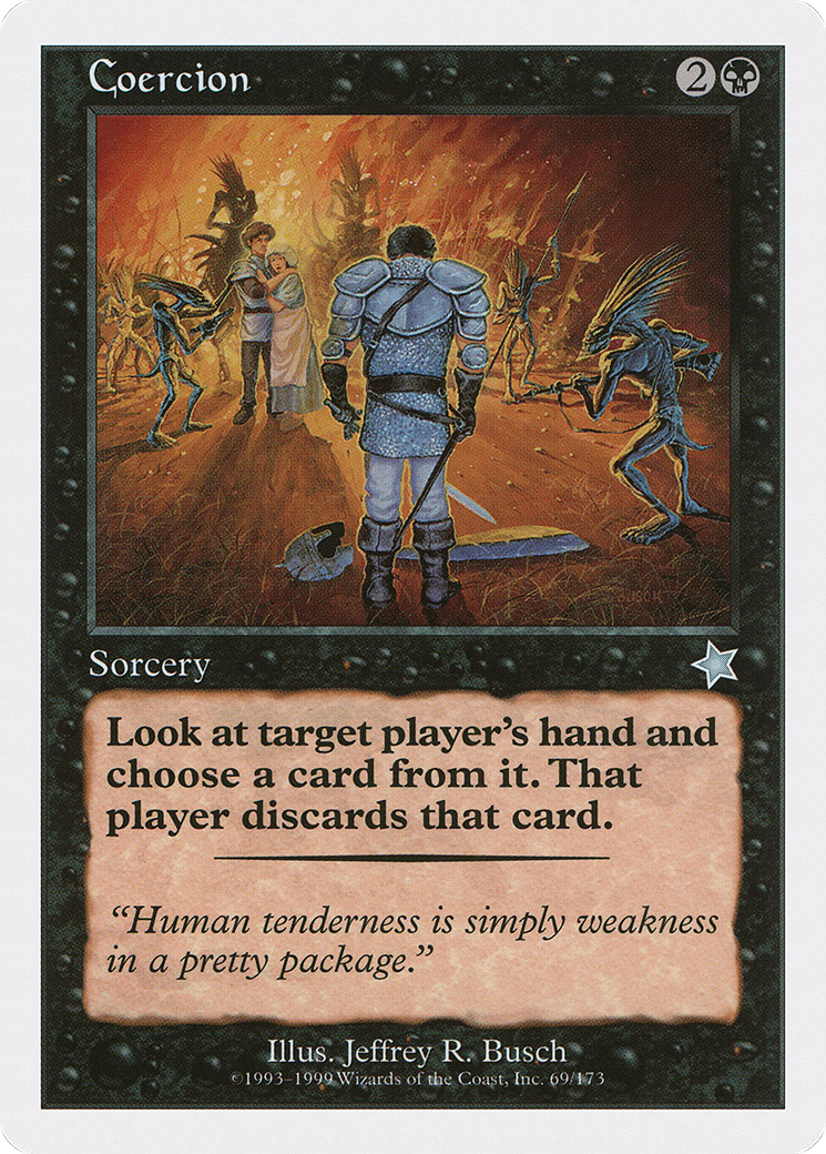 Coercion (S99-069) [Starter 1999]