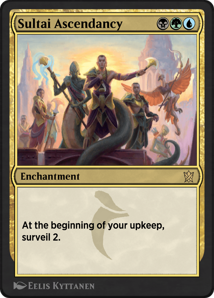 Sultai Ascendancy (KTK-203Y) [Khans of Tarkir]
