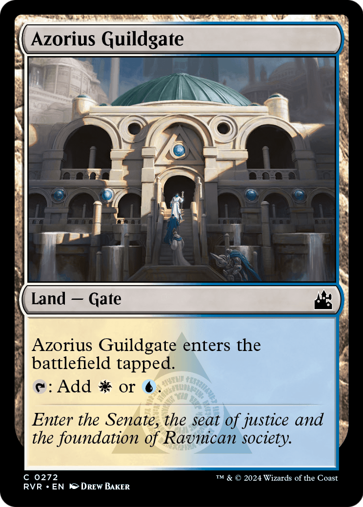 Azorius Guildgate (RVR-272) [Ravnica Remastered]