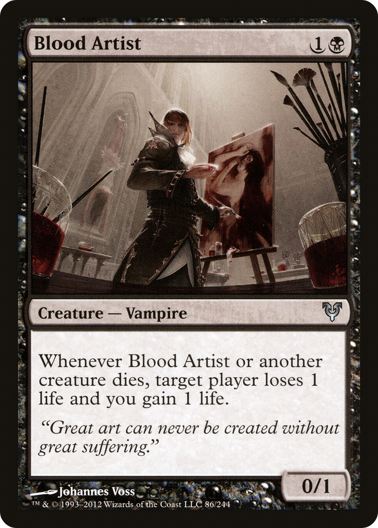 Blood Artist (AVR-086) [Avacyn Restored] Foil