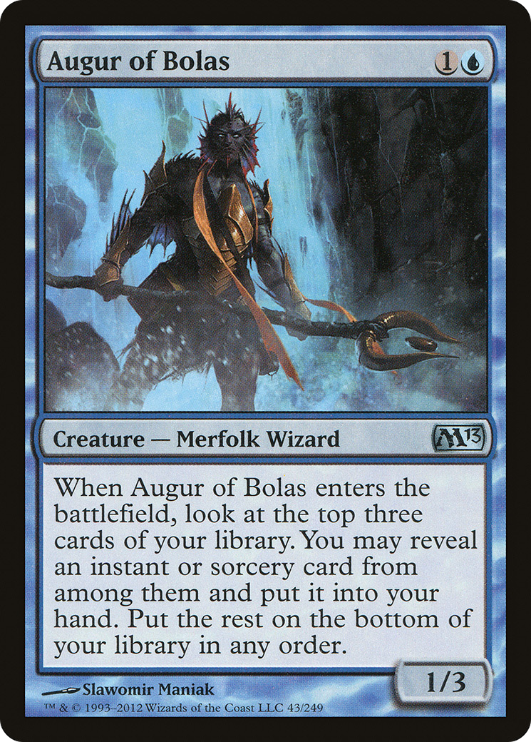 Augur of Bolas (M13-043) [Magic 2013]