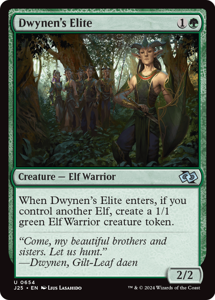 Dwynen's Elite (J25-654) [Foundations Jumpstart]