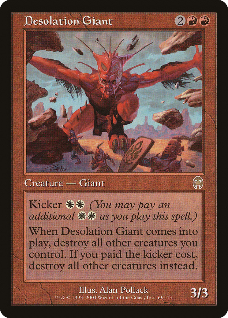 Desolation Giant (APC-059) [Apocalypse] Foil