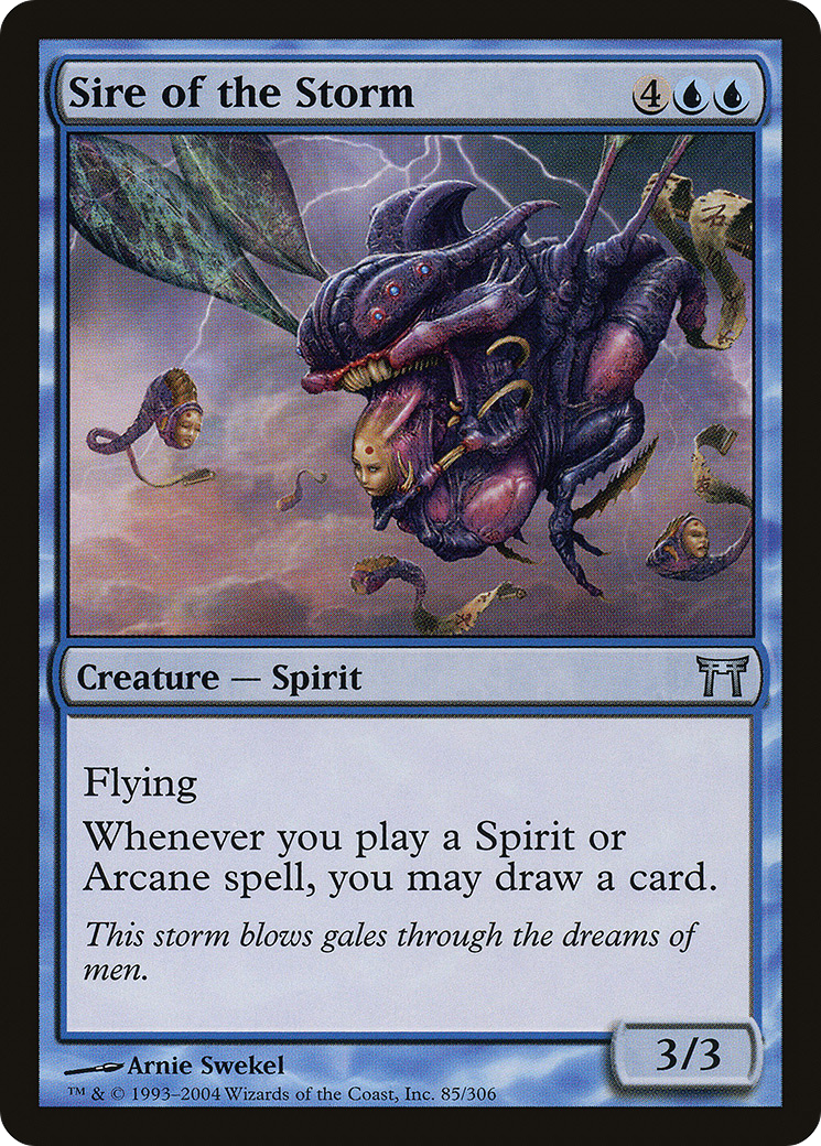 Sire of the Storm (CHK-085) [Champions of Kamigawa]