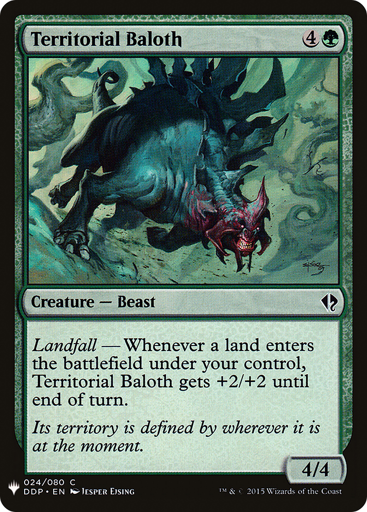 Territorial Baloth (LIST-DDP-24) [The List]